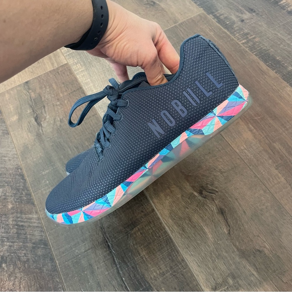 NOBULL Cobalt Blue Trainer Multicolored Sole W10 M 8.5